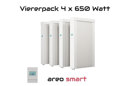 Elektroheizung 4x650w heizung - elektroheizung,