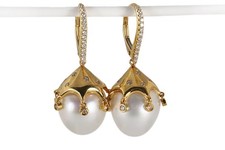 Ohrhänger 2 Südseeperlen