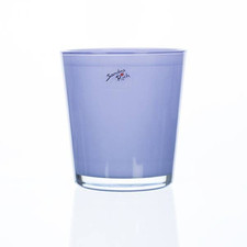 Glas Orchideentopf Blumentopf ORCHID lavendel lila H. 13,5cm D. 12cm Sandra Rich