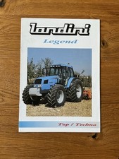 Orig. LANDINI Legend Prospekt Brochure Traktor Schlepper Bulldog Landmaschine D2