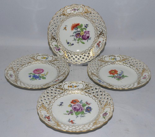 4er set meissen - set, durchbruch