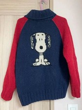 Vintage Snoopy Strickjacke