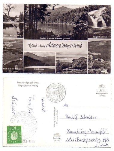 138285 gruß vom arbersee - gruß,