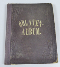 Oblaten und glanzbilder album - oblaten,