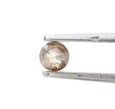 Kostüm Natürlicher Diamant 0.24TCW Grau Braune Funkelnde Rund Rose Cut Für Jewel