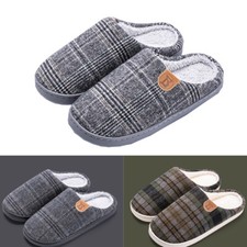 Herren Damen Hausschuhe Pantoffeln Filzpantoffeln Slippers Hausschlappen Schuhe 