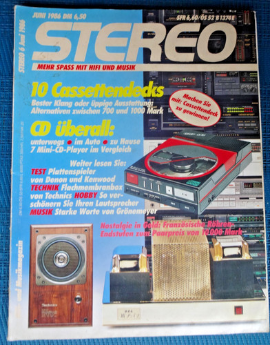Stereo technics su a - 6/86,,