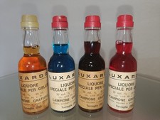 Gratisprobe! Luxardo. Seltene Mini-Likörflaschen. Komplett