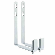 Blumenkastenhalter für die Wandmontage, verzinkt, 2er Set Halterung Pflanzen neu