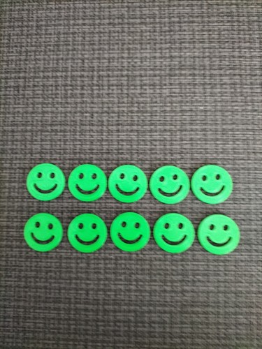 Einkaufswagenchip smiley 50 - einkaufswagenchip,