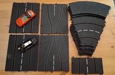 Carrera Universal Konvolut mit Porsche 914 + Schikane + Aussenrandstreifen