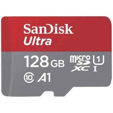 SanDisk SD Ultra UHS-I, micro SDXC Karte - 128 GB, 140 MB/s V30, U1, A1, CI. 10