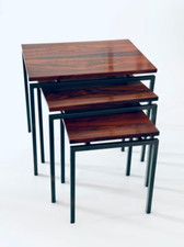 Pastoe Satztische Palisander Couchtisch Beistelltisch Minimalism C.Braakman