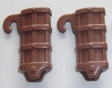 18846, 2x Schwert- Köcher (für Gürtel, Kragen, Gurt), braun