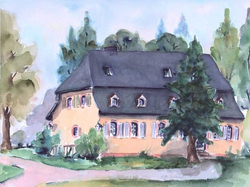Barockes bauernhaus jagdhaus - barockes,