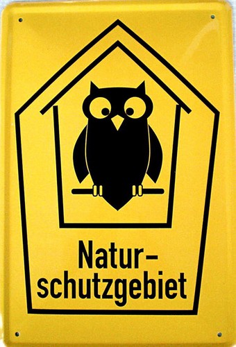 Naturschutzgebiet blechschild - naturschutzgebiet,