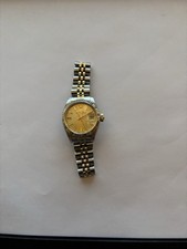 ROLEX OYSTER PERPETUAL LADY DATEJUST DAMEN UHR 26MM 79163 STAHL/GOLD TOP