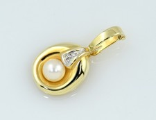 Anhänger Akoyaperle mit 1