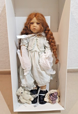 Annette Himstedt Künstlerpuppe "Tinka" - mit Zertifikat in OVP von 1997