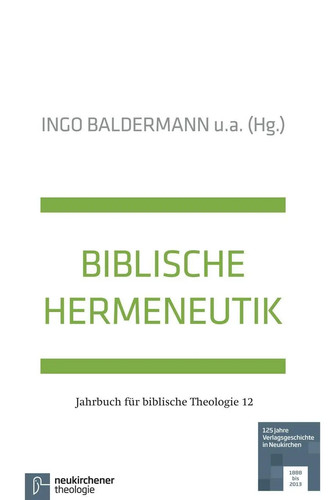 Biblische hermeneutik ingo - biblische,