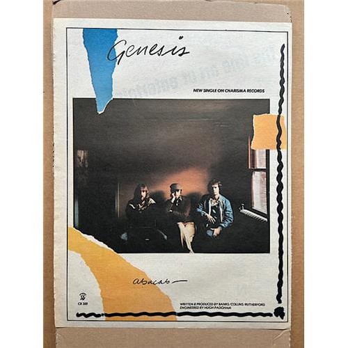 Genesis abacab poster - genesis,