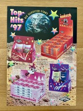 DEPYFAG Reklame Flyer TOP HITS 1997 2-seitig A4 Silvester Rarität Werbung