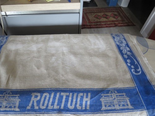 Antikes leinentuch mangeltuch - antikes,