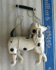 ALTE MARIONETTE - HUND - HOLZ - 25 cm x 22 cm