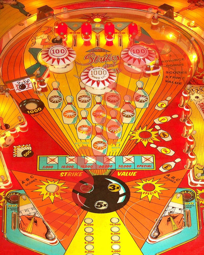 Circa 1978 bally strikes - strikes, and