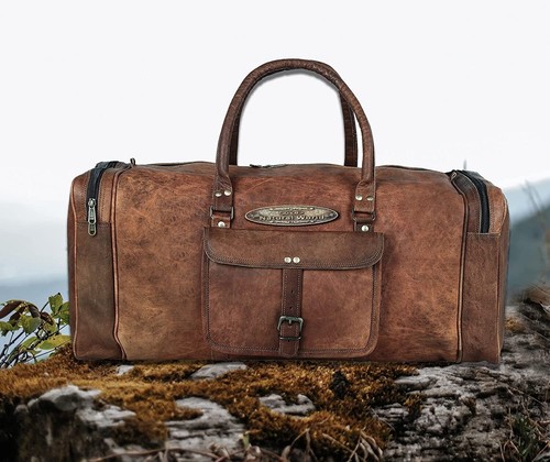 Unisex herren leder vintage - leder,