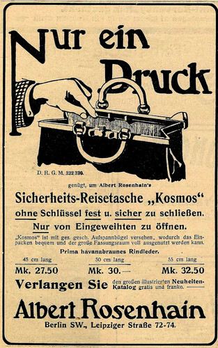 Werbung reklame 1907 nur - 1907:,