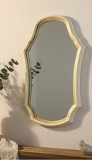 Wandspiegel Vintage Creme-Gold