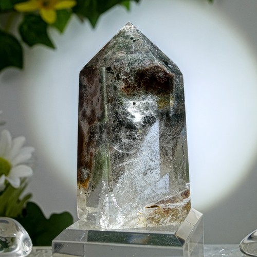 Lodolith quarz spitze - lodolith,