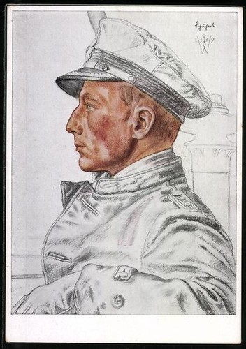 German künstler ak - german, ww