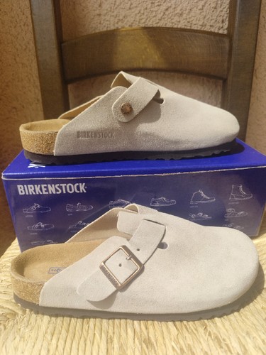 Birkenstock boston suede - birkenstock, clogs