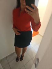 Damen Stretch Business Bluse Hemd Langarm tailliert Hemdbluse Businessbluse 