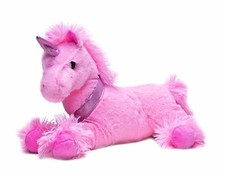 Einhorn Mini Pony Rosa Liegend