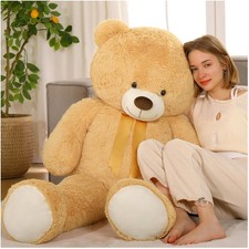 Kuscheltier XXL, 130cm Teddybär, Weihnachtsgeschenk, Baby, Kinder, Plüsch