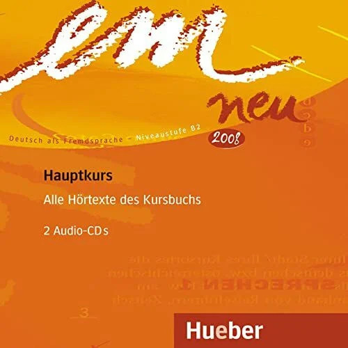 Neu 2008 hauptkurs deutsch - em, hauptkurs:
