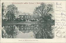 Ansichtskarte Hamburg Stellingen Weinschmidt's Alte Eichen 1899 Weinrestaurant m