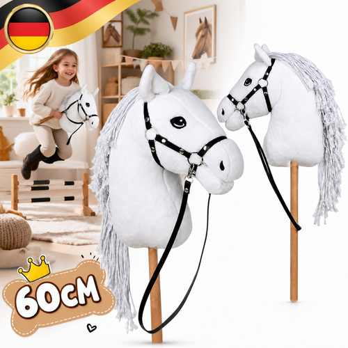 Deluxe steckenpferd mit - steckenpferd,