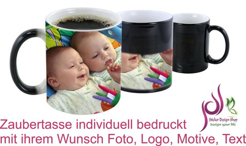 Zaubertasse fototasse - zaubertasse,