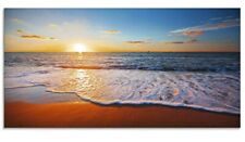 Glasbild Bilder Natur Strand Meer Sand Düne Wohnzimmer Schlafzimmer Weihnachten 