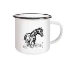 Freiberger - Emaille Tasse