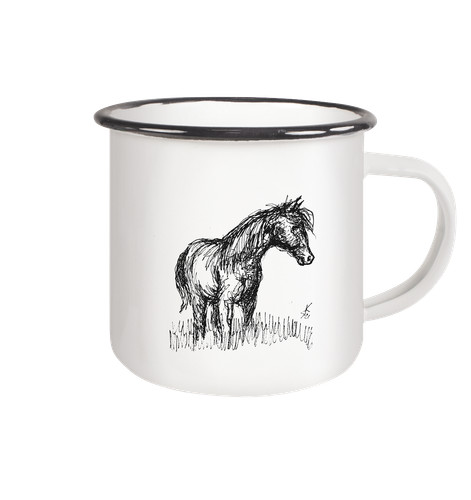 Freiberger emaille tasse - freiberger,