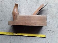 altes Werkzeug -Handhobel mit Messer, Rauhbankhobel, 22 cm