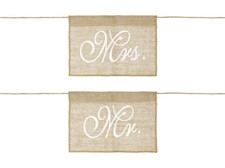 Mr & Mrs Schild Anhänger