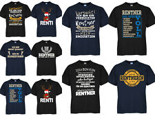 Rentner Sprüche T-Shirt - Rente Motive - Rentnerin Spruch - Ruhestand - Rente