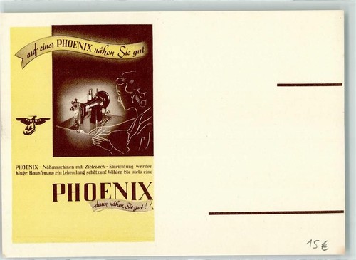 Werbung phoenix mit zickzack - phoenix,