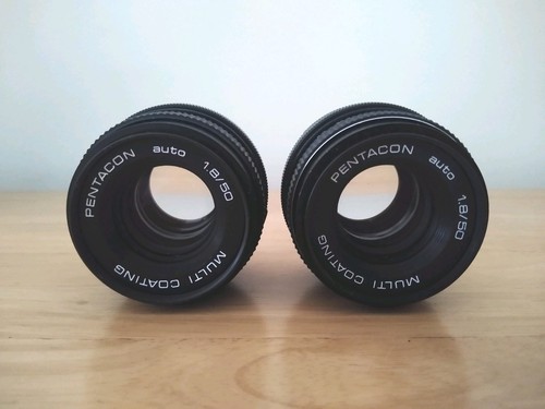 Paar pentacon auto 50 - auto, 1,8/50
